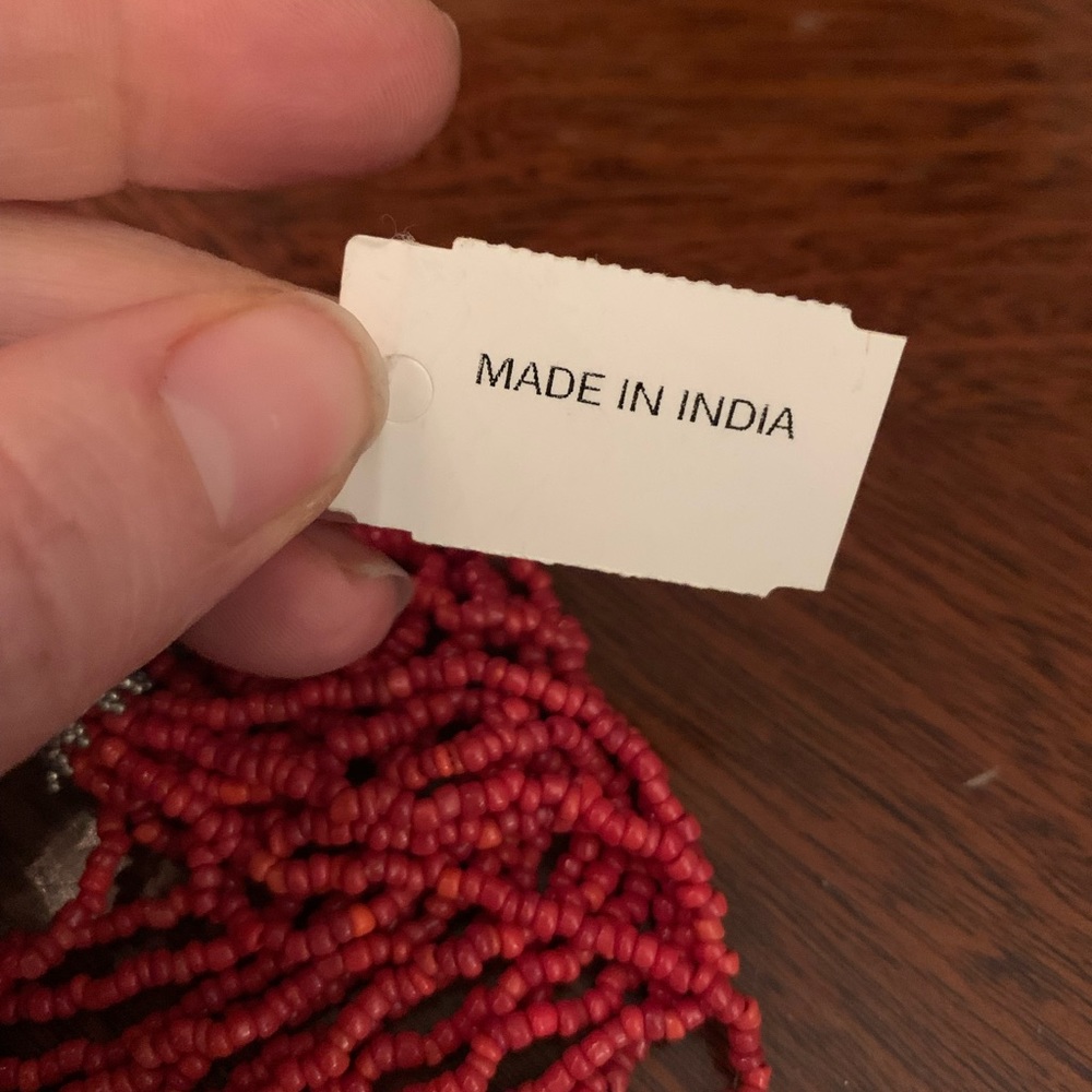 Vintage NEW Catherine Stein Coral Necklace - Picture 13 of 14